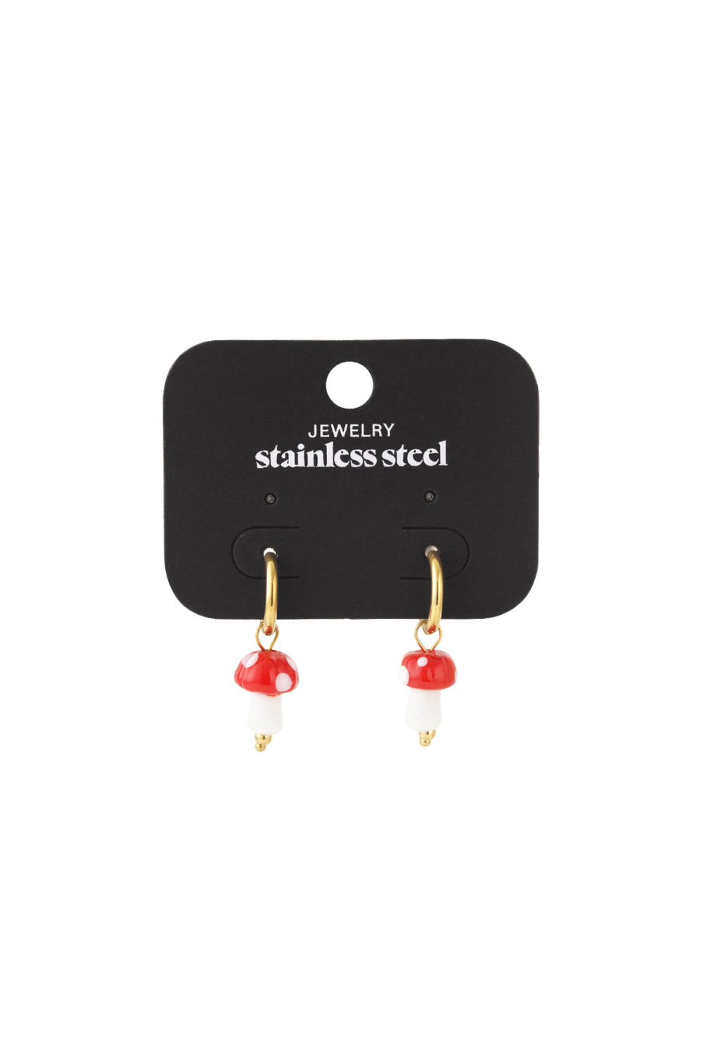 Boucles D'Oreilles Mini Champignons 