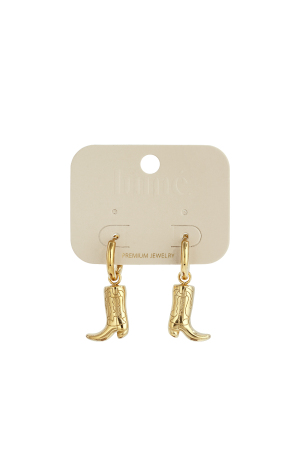 Boucles D'Oreilles Pendantes Bottes Casual Daily Simple Series Bijoux Pour Femmes h5 Image3