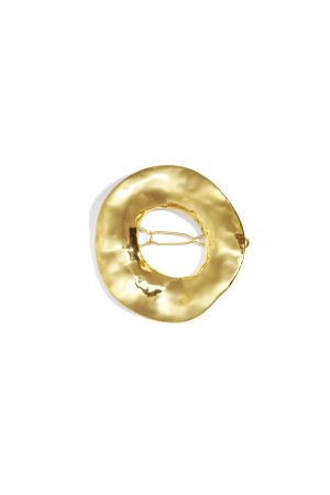 Broche Épingle À Cheveux Structure Organique Circulaire h5 