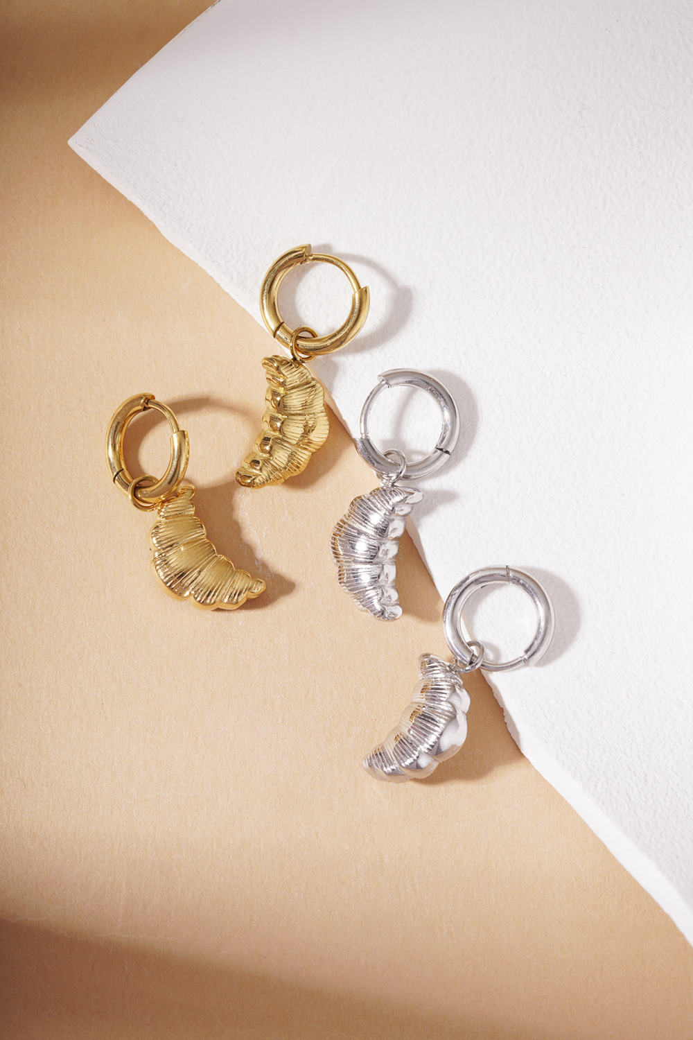 Boucles D'Oreilles Mini Croissant Image5