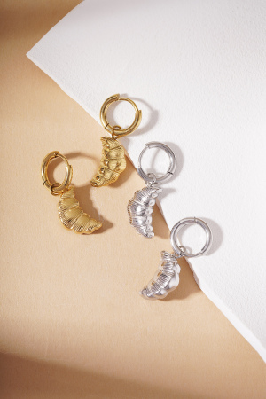 Boucles D'Oreilles Mini Croissant h5 Image5