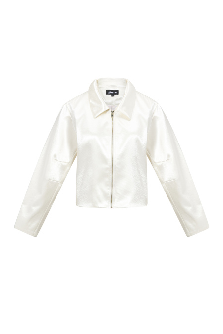 Tissu Polyester Fibre Veste Femme Casual Automne/Hiver Couleur Unie 2