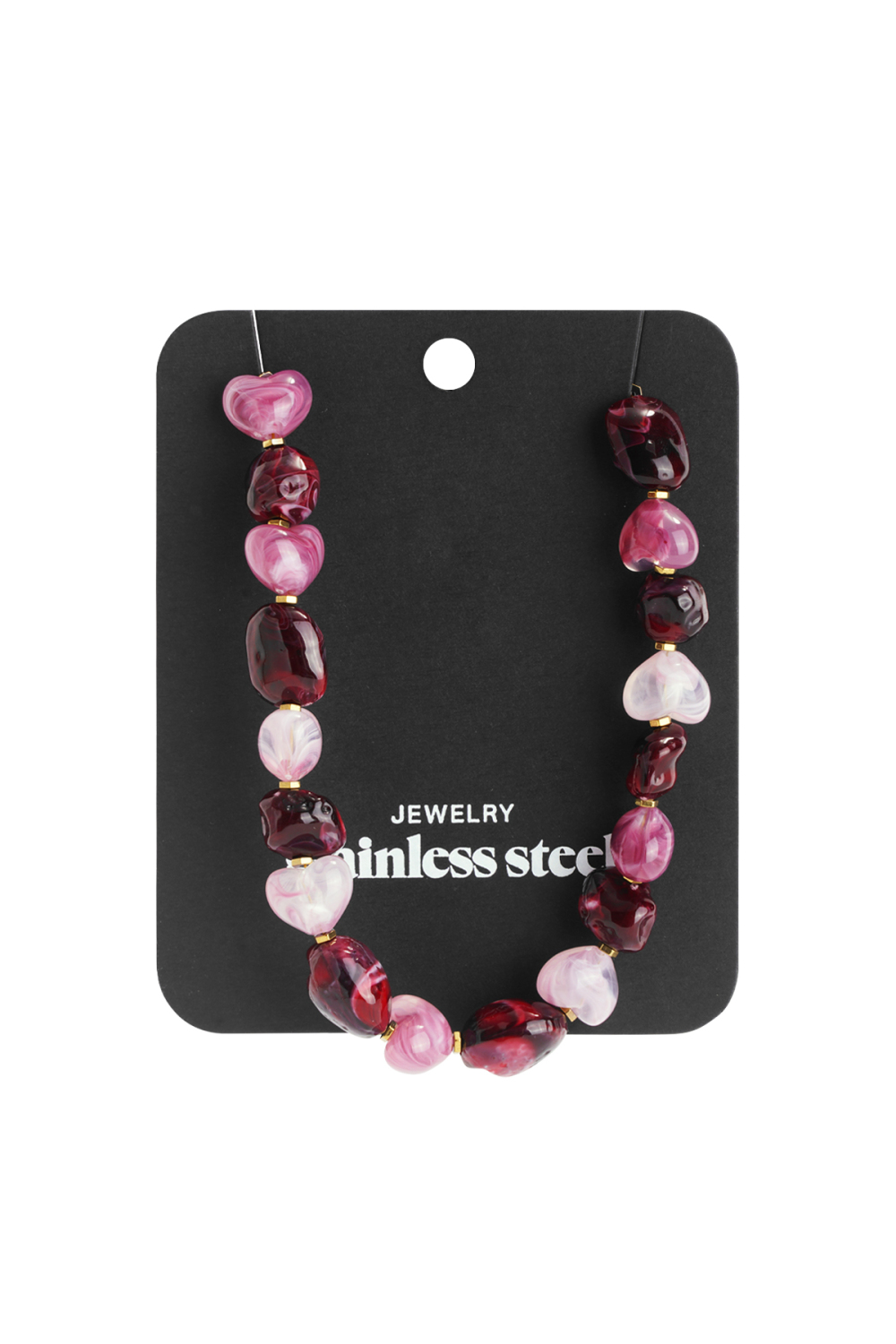Colliers De Perles En Acrylique, Série Décontractée, Simple Et Quotidienne, Bijoux Pour Femmes Image5