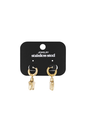 Boucles D'Oreilles Pendantes En Acier Inoxydable, Série Star Daily Daily Simple, Bijoux Pour Femmes h5 Image4