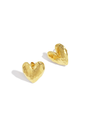 Boucles D'Oreilles À Tige En Forme De Cœur, Série Simple Daily Simple, Bijoux Pour Femmes h5 