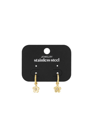 Boucles D'oreilles Fiesta Fleuries h5 Image3