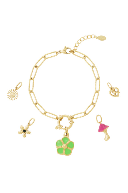 Bracelet DIY en trèfle