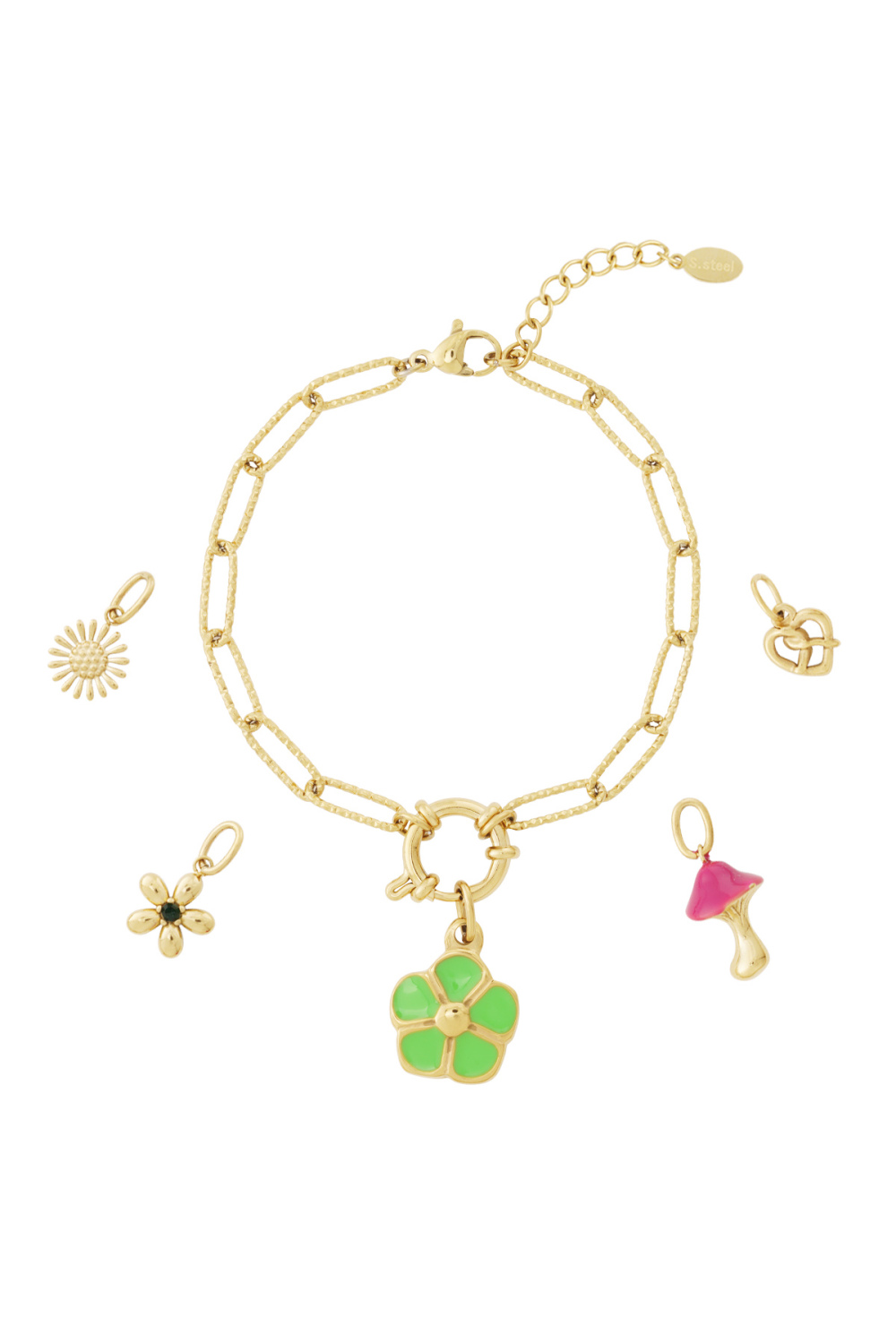 Bracelet Diy En Trèfle