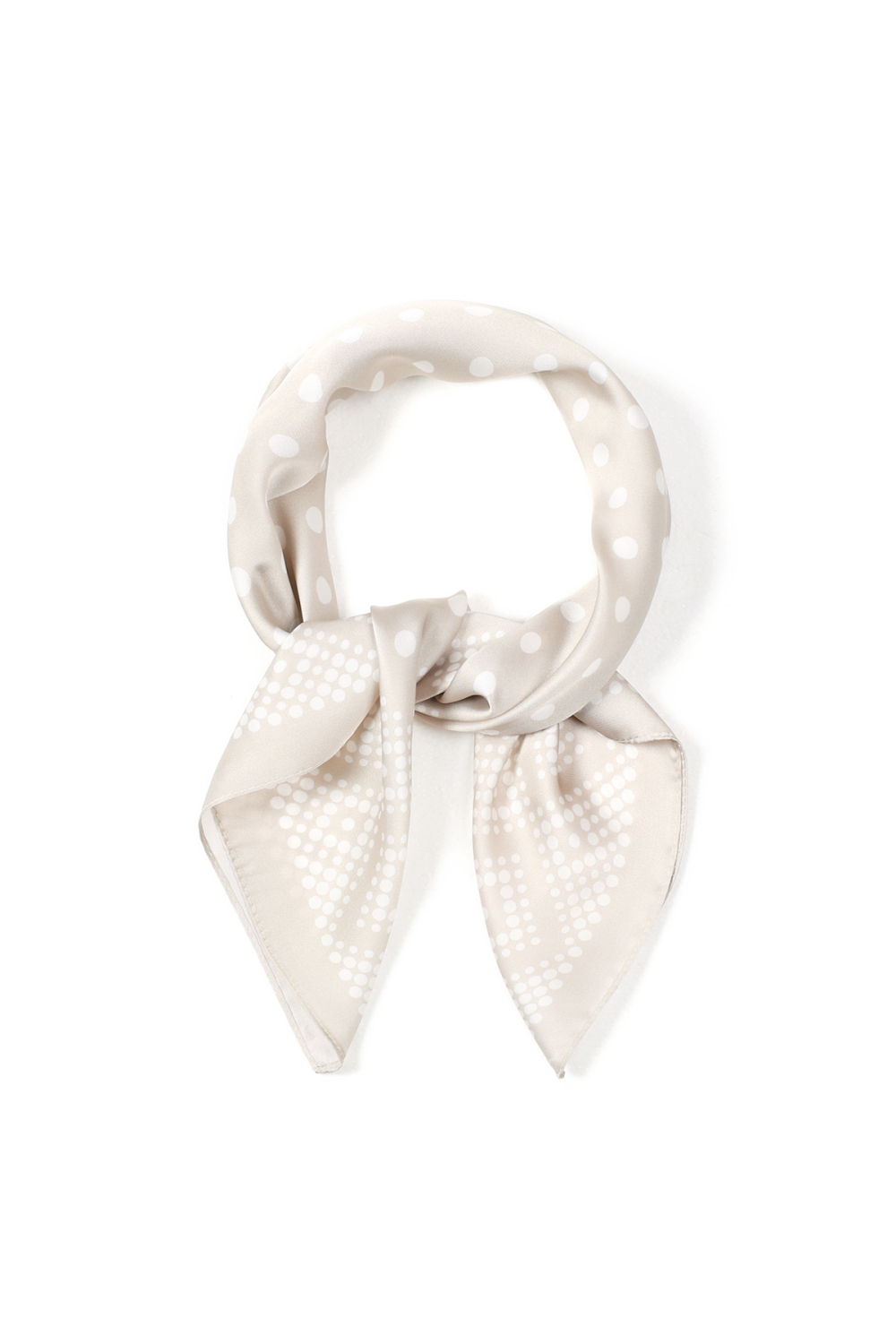 Écharpes D'Été À Pois, Simples, En Polyester, Accessoires Du Quotidien Image2