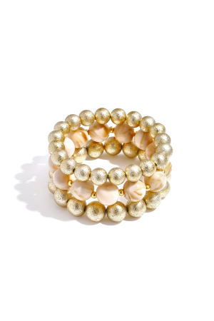 Ensemble De 3 Bracelets À Perles h5 