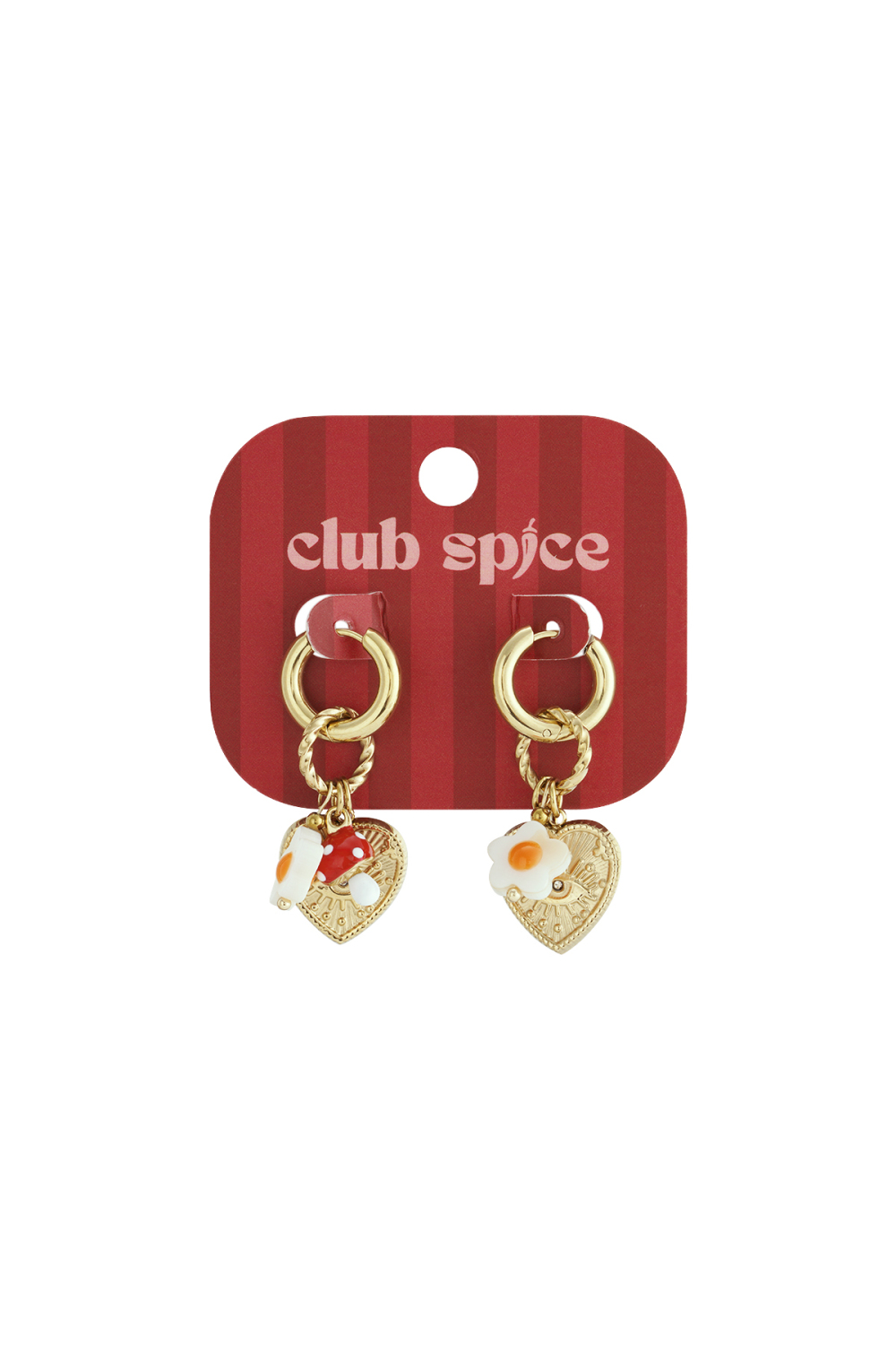 Boucles D'Oreilles Pendantes Fleur Œil Du Diable Cœur Plante Décontracté Quotidien Simple Série Bijoux Pour Femmes h5Image5