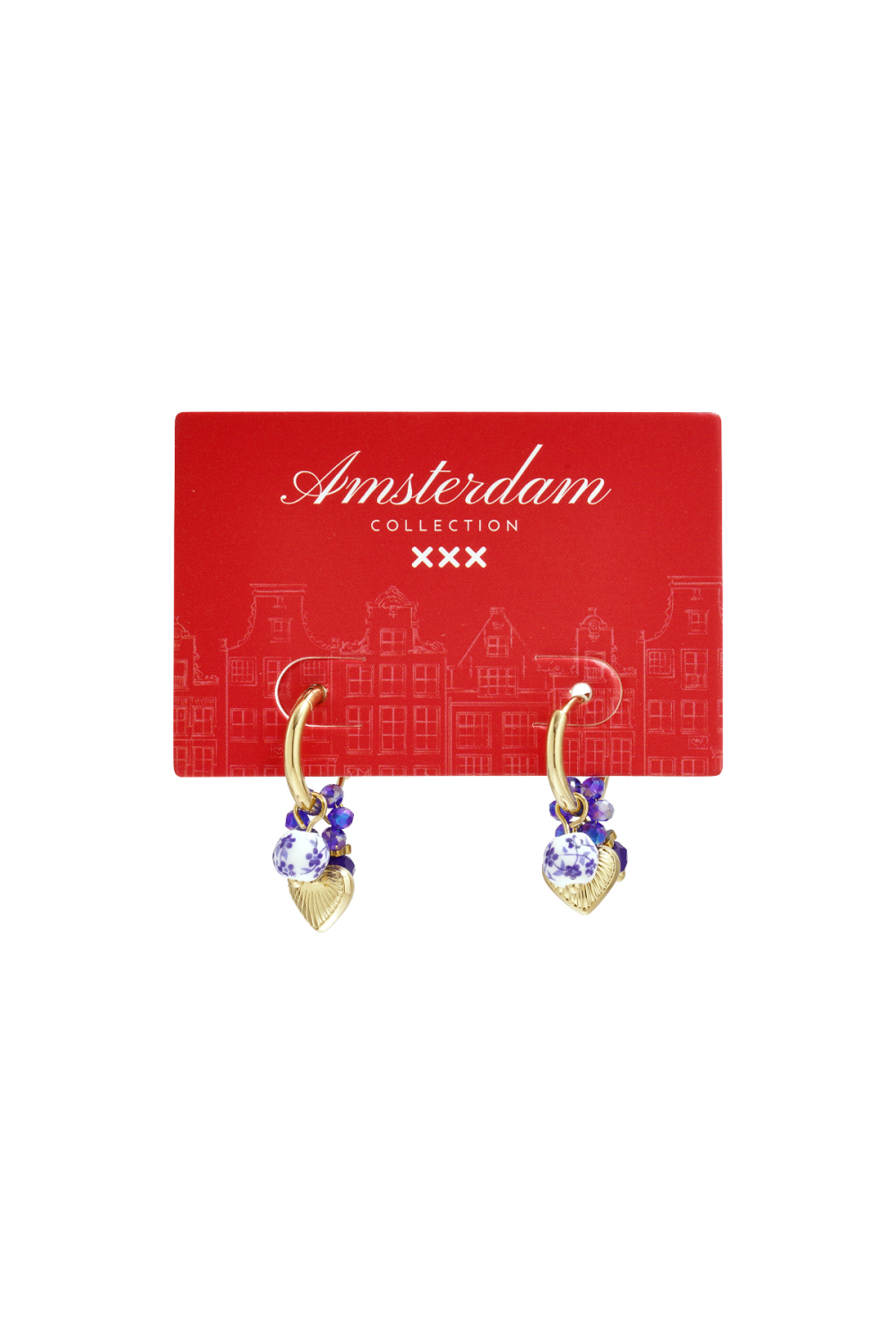 Boucles D'Oreilles Pendantes En Acier Inoxydable, Série Heart Daily Daily Simple, Bijoux Pour Femmes Image5