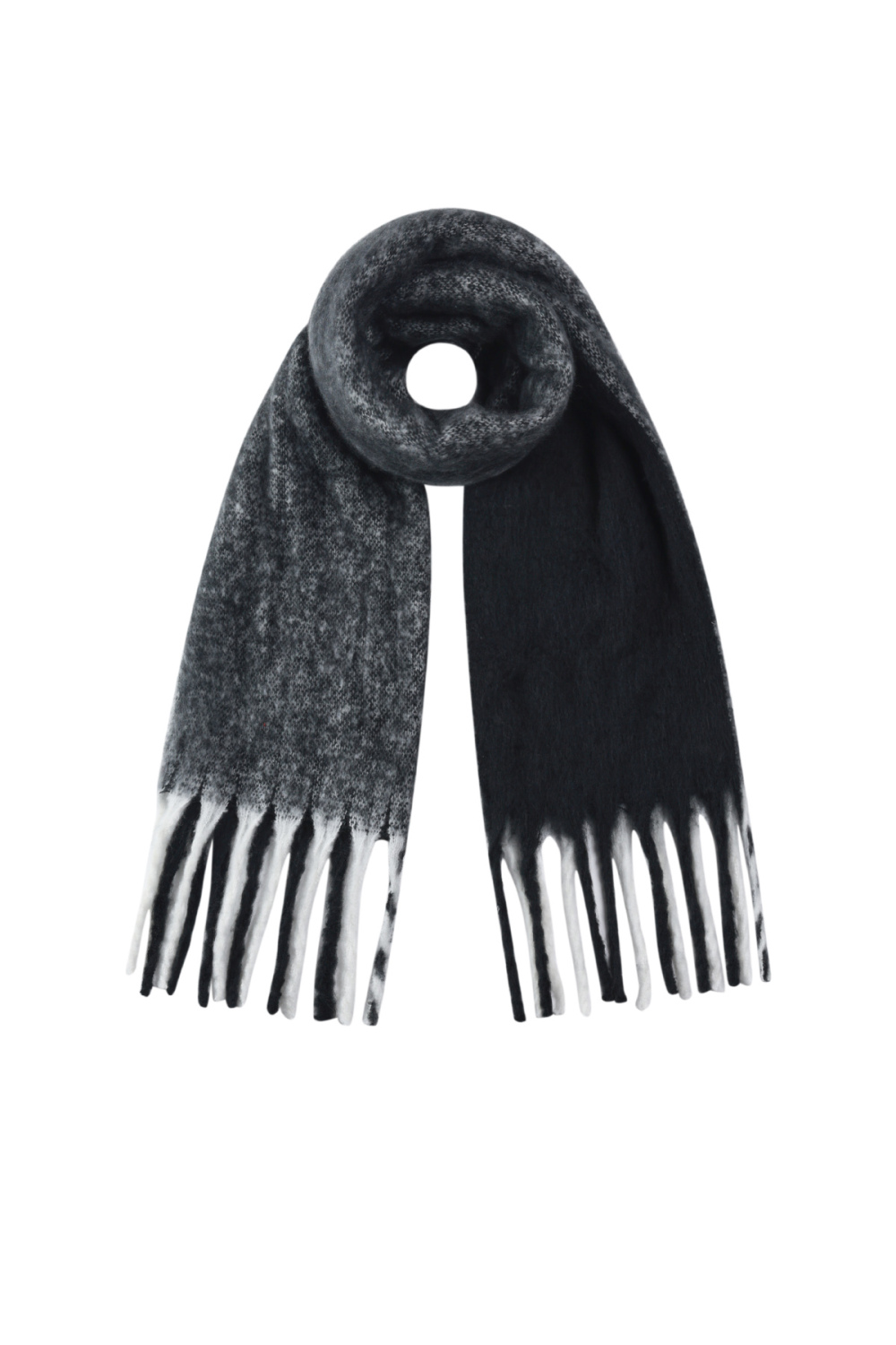 Écharpes D'Hiver De Couleurs Mélangées Casual Polyester Daily h5Image2