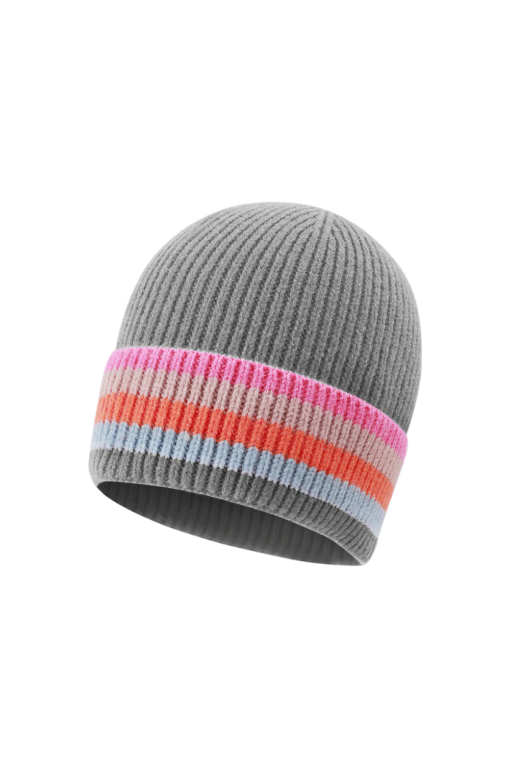 Chapeau À Rayures Multicolores Image3