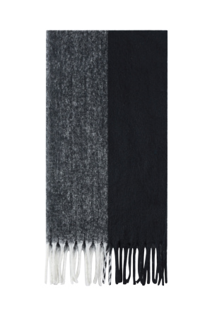 Écharpes D'Hiver De Couleurs Mélangées Casual Polyester Daily h5