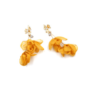 Boucles D'Oreilles Pendantes Pour Femme, Motif Floral Romantique h5 Image4