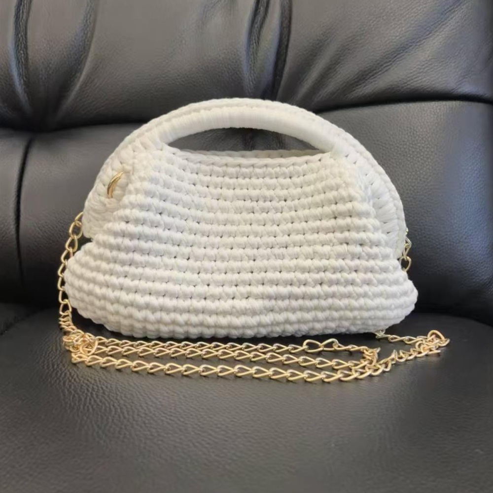 Sac À Oreiller Tissé Uni Style Vacances Pour Femme
