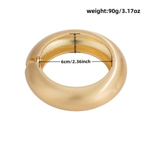 Bracelets Pour Femmes En Alliage De Couleur Unie h5 Image3