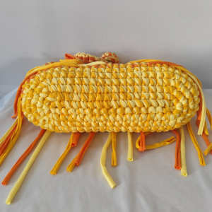 Sac Fourre-Tout Tissé Multicolore Style Vacances Pour Femme h5 Image4