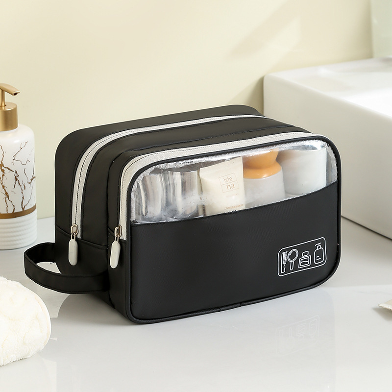 1 Paire De Sacs Géométriques En Pvc Pour Femmes, Série Simple, Quotidiens