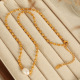 XL264 Bracelet en or avec perles d'eau douce Image2