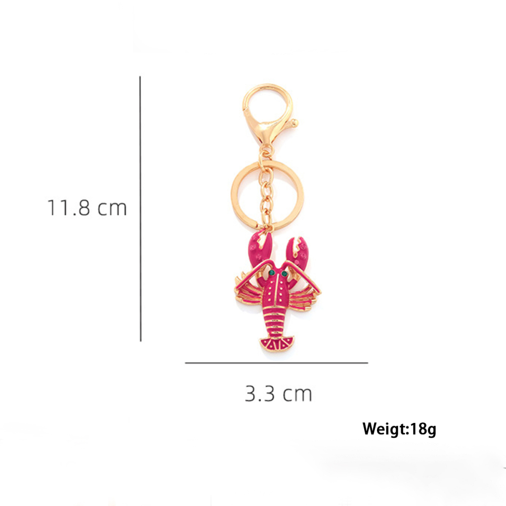 Porte-Clés En Alliage Homard