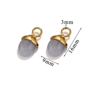 1 Paire De Pendentifs Géométriques Rétro Simples Pour Femmes, Plaqués Or , Avec Pierres Précieuses Artificielles h5 