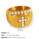 Bague en or JZ65 Meiwei 7# Image2