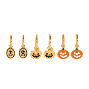 1 Ensemble De Boucles D'Oreilles D'Halloween En Acier Inoxydable Étanches h5 