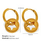 Boucles d'oreilles en or EH698 Image3
