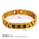 Bracelet or pierre de couleur SL63 Image2