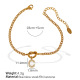 Bracelet en or et diamant blanc SL100 C Image3