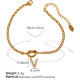 Bracelet en or et diamant blanc SL100 V Image22