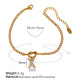 Bracelet SL100 diamant blanc X or Image24