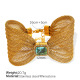 Bracelet SL65 en or et zirconium bleu clair Image7