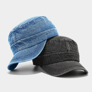 Casquette De Baseball Femme En Denim Dégradé Décontracté h5 Image3