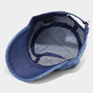 Casquette De Baseball Femme En Denim Dégradé Décontracté h5 Image4