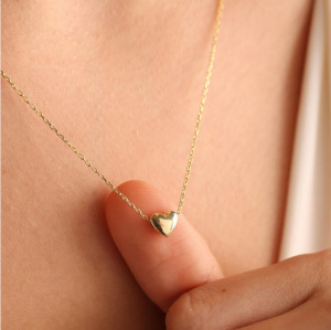 Colliers Pendentifs Pour Femmes En Acier Inoxydable Étanche, Forme De Goutte Classique, Collection Simple Series h5 Image4
