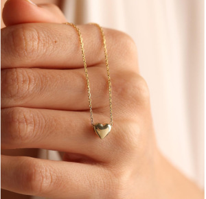 Colliers Pendentifs Pour Femmes En Acier Inoxydable Étanche, Forme De Goutte Classique, Collection Simple Series h5 Image5