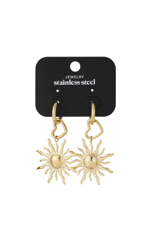Boucles D'Oreilles Warm Sunrays h5 Image4