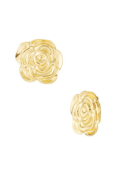 Boucles d'oreilles méga fleurs