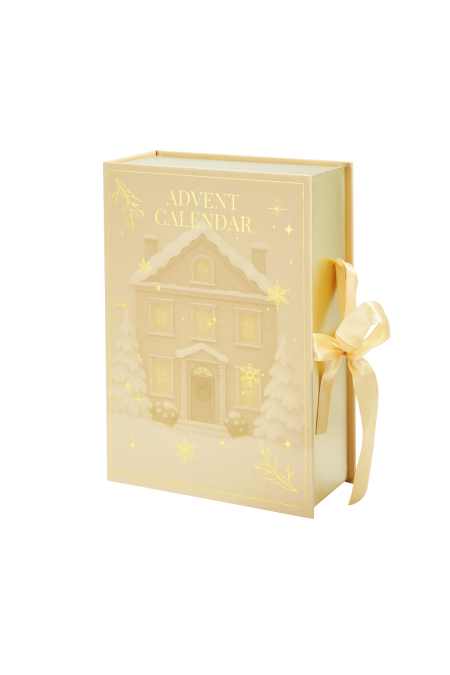 Calendriers de l'Avent de Noël rectangulaires Casual en acier inoxydable Noël