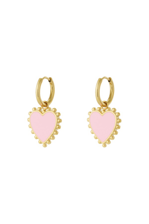 Boucles D'Oreilles Funky Heart h5 