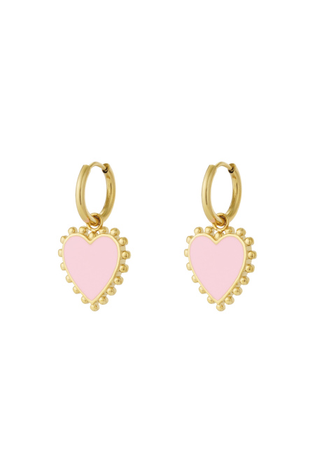 Boucles d'oreilles Funky Heart