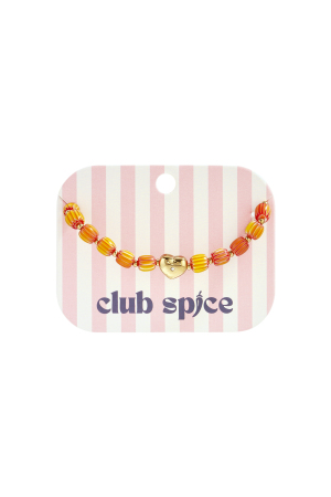 Bracelet De Perles Avec Un Centre En Forme De Cœur h5 Image4