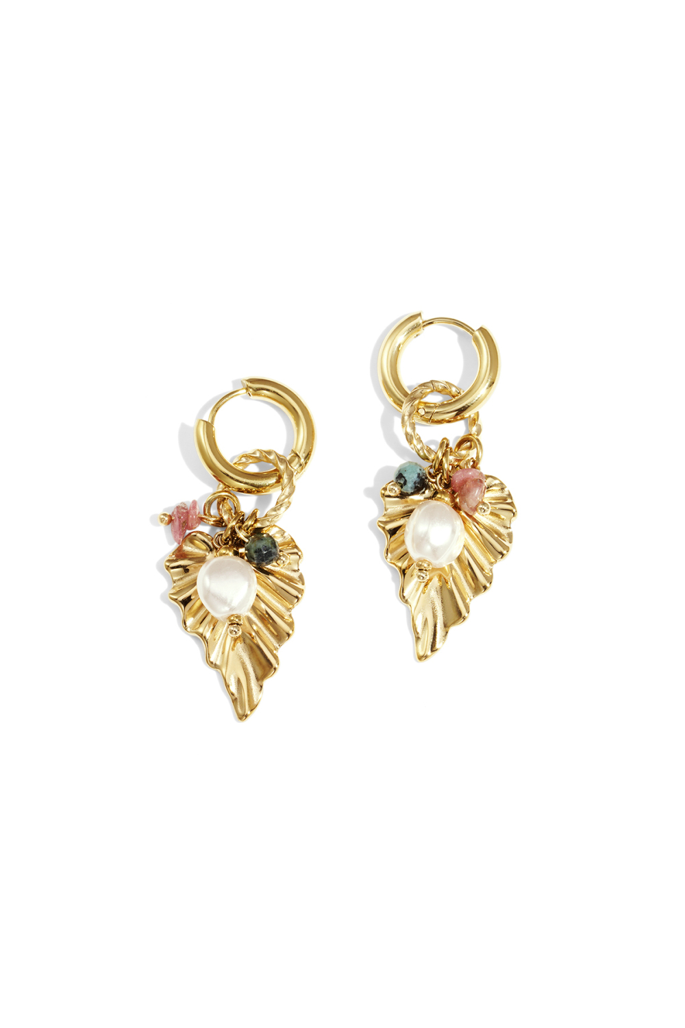 Boucles D'Oreilles Pendantes En Forme De Feuille, Série Casual Daily Simple, Bijoux Pour Femmes 