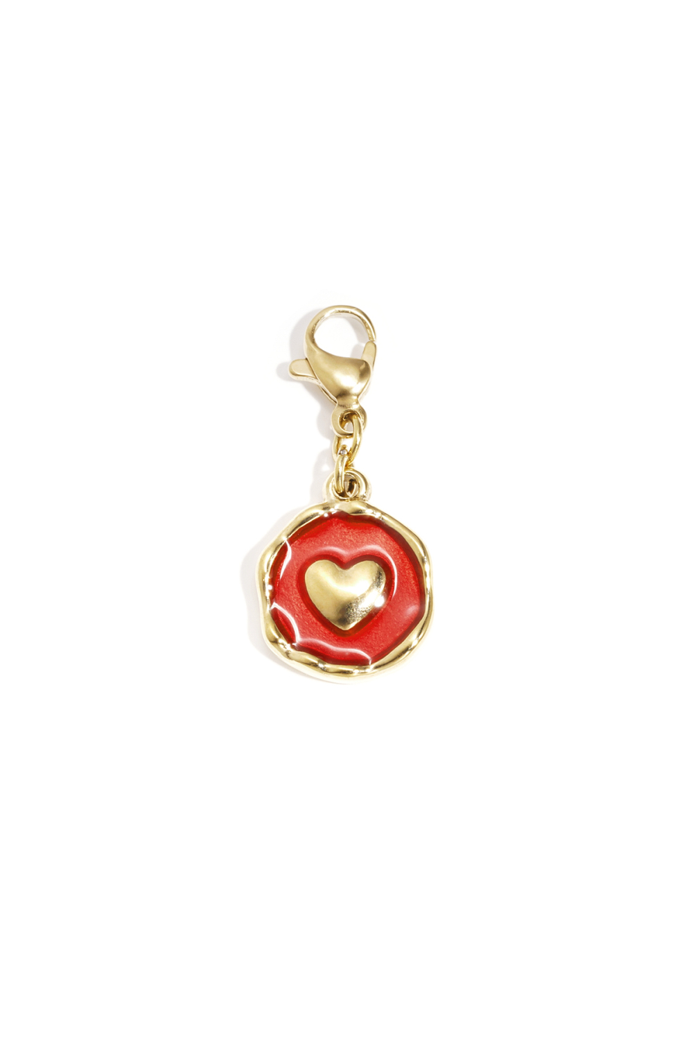 Bijoux Pour Femmes - Breloques En Forme De Cœur - Collection Décontractée Et Simple Pour Tous Les Jours 