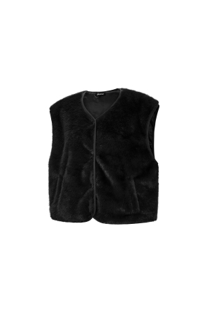 Gilet Sans Manches En Fausse Fourrure h5 Image2