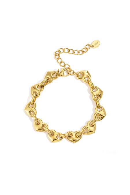 Bracelets à chaîne en acier inoxydable, série décontractée, simple et quotidienne, bijoux pour femmes