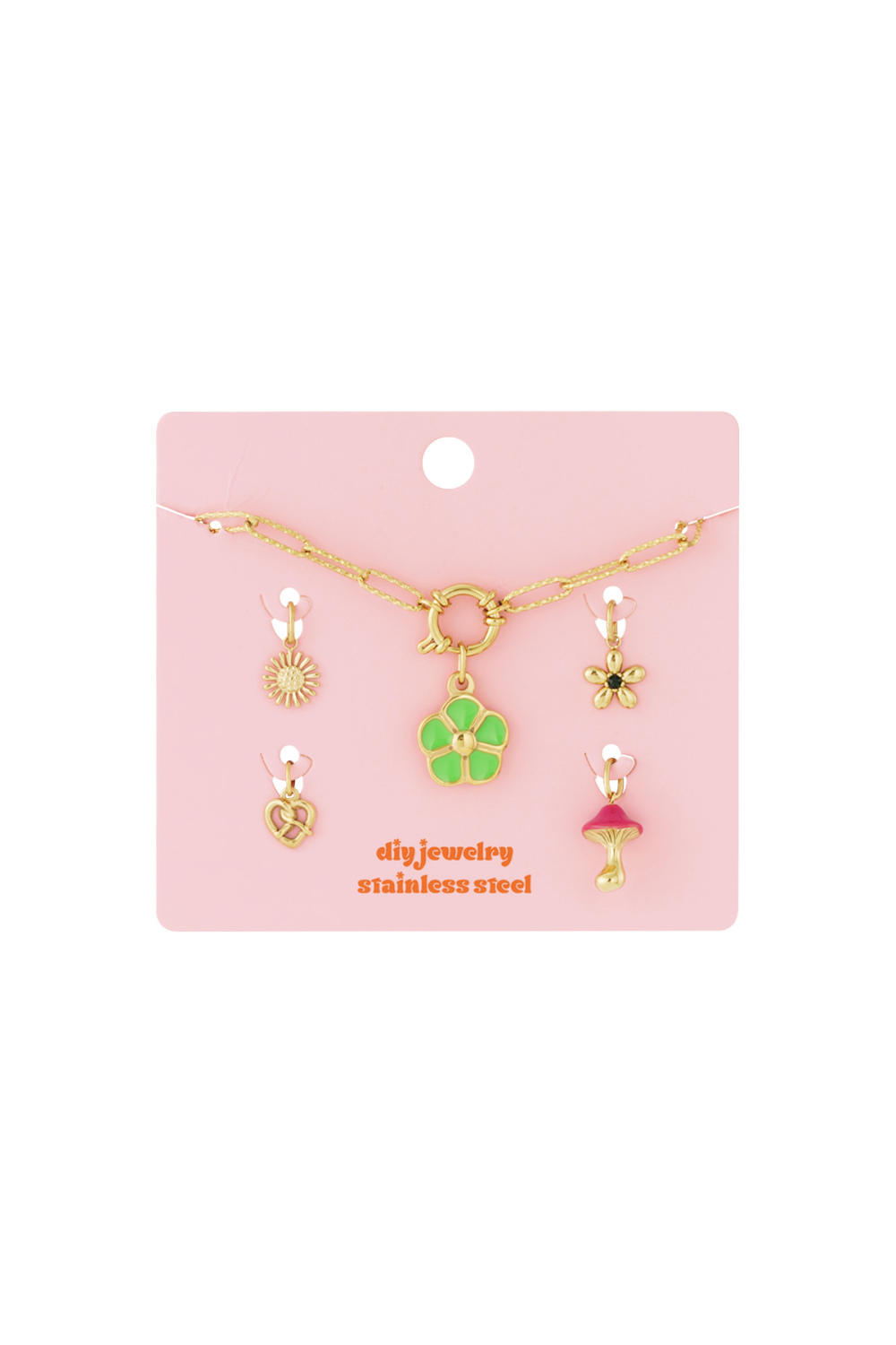 Collier Diy En Trèfle h5Image5